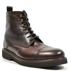 Botas de piel con cordones para hombre con membrana TEX