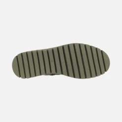 Botas de serraje con cordones y cremallera marca Bueno shoes