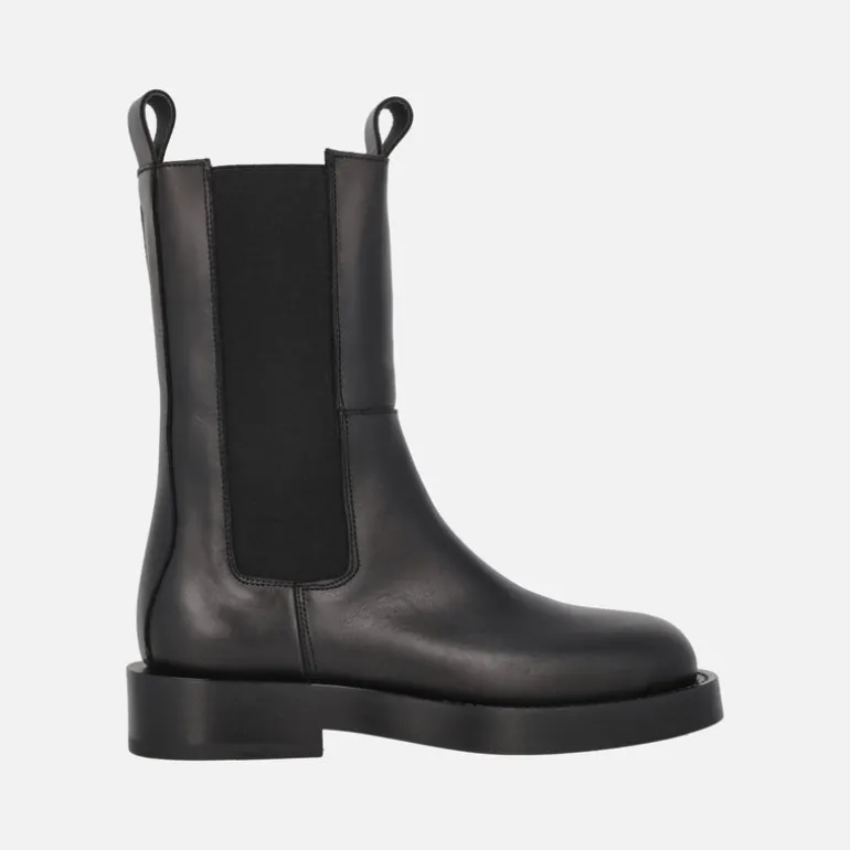 Botas negras de piel estilo chelsea Eloise