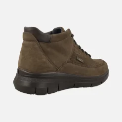 Botas para hombre en nobuck marrón con membrana Waterproof
