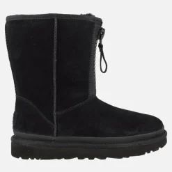 Botas Ugg con cremallera frontal Classic Short Zipper Tape Logo para mujer
