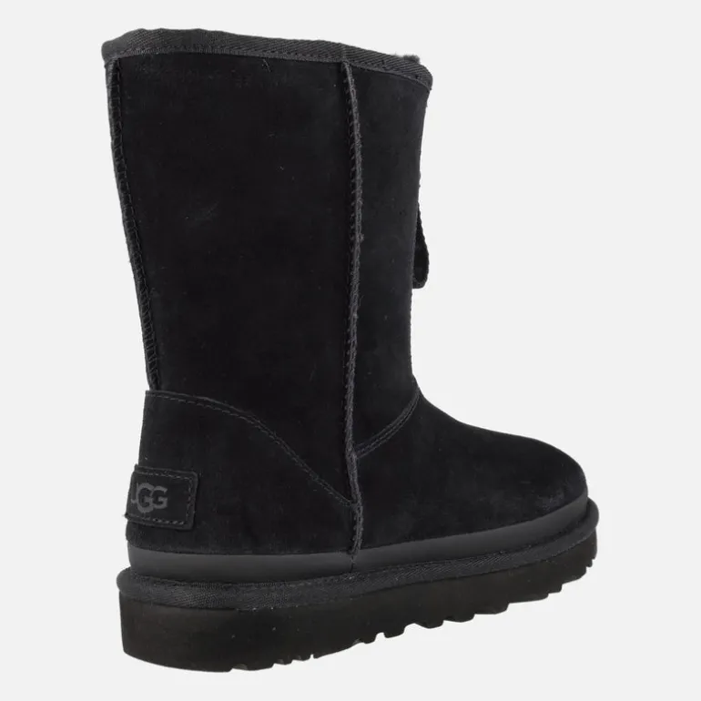 Botas Ugg con cremallera frontal Classic Short Zipper Tape Logo para mujer