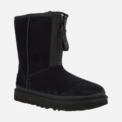 Botas Ugg con cremallera frontal Classic Short Zipper Tape Logo para mujer