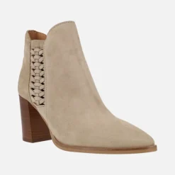 Botines Alpe Senses con trenzado lateral y tacones altos