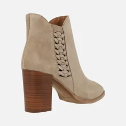 Botines Alpe Senses con trenzado lateral y tacones altos