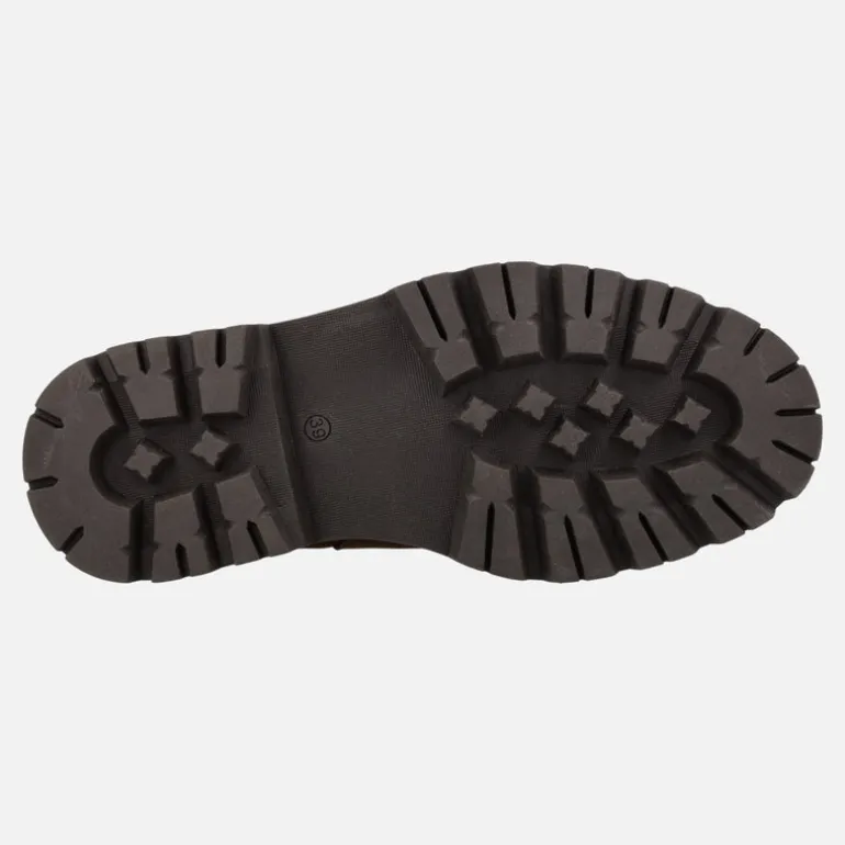 Botines chelsea para hombre en nobuck marrón