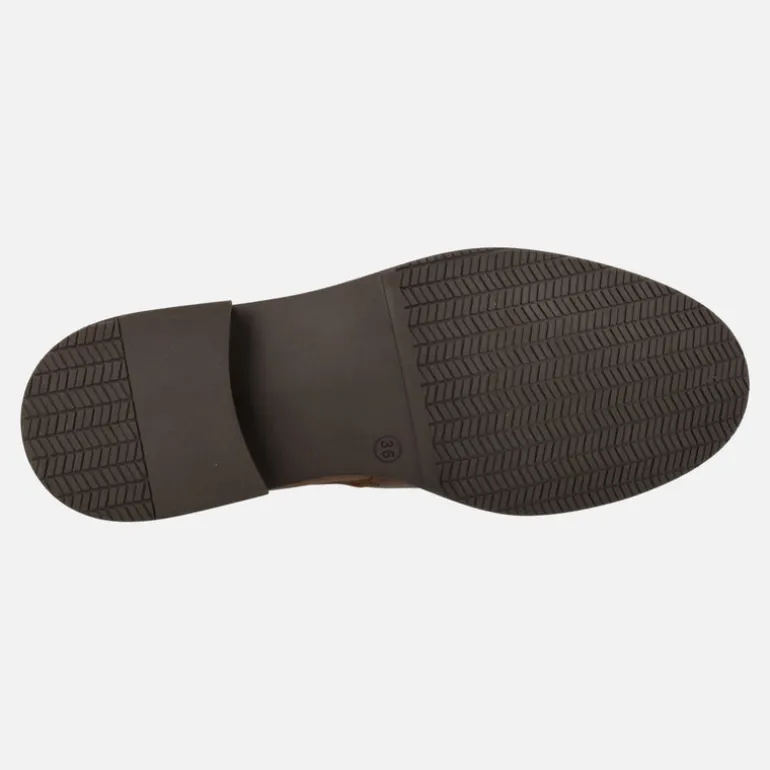 Botines Chelsea para mujer en Piel Cuero