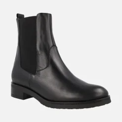 Botines chelsea Wonders en piel negra