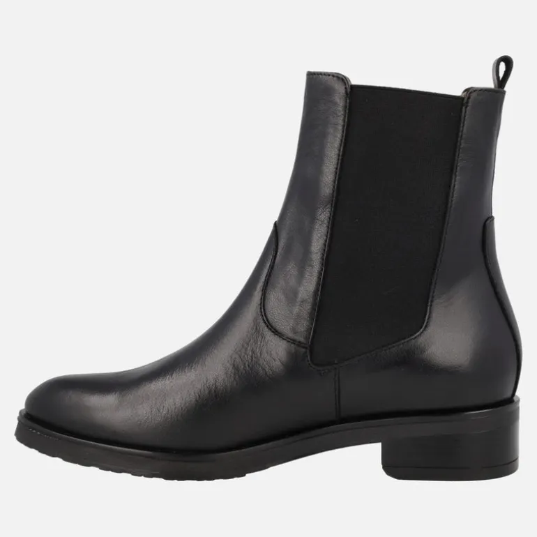 Botines chelsea Wonders en piel negra