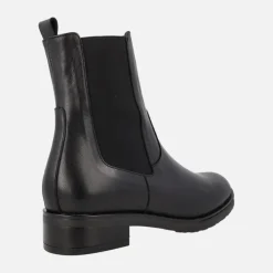 Botines chelsea Wonders en piel negra