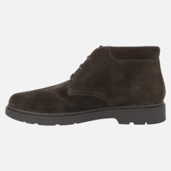 Botines de cordones en serraje marrón para hombre Spherica EC1