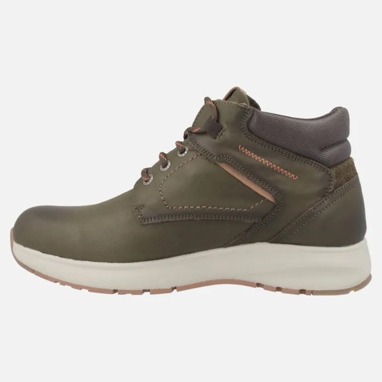 Botines de cordones estilo deportivo con membrana impermeable Fluchos Tex