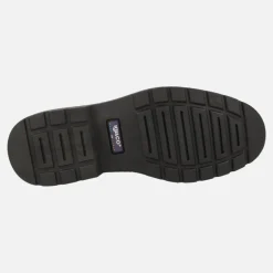 Botines de cordones para hombre en serraje marrón con membrana GORE-TEX