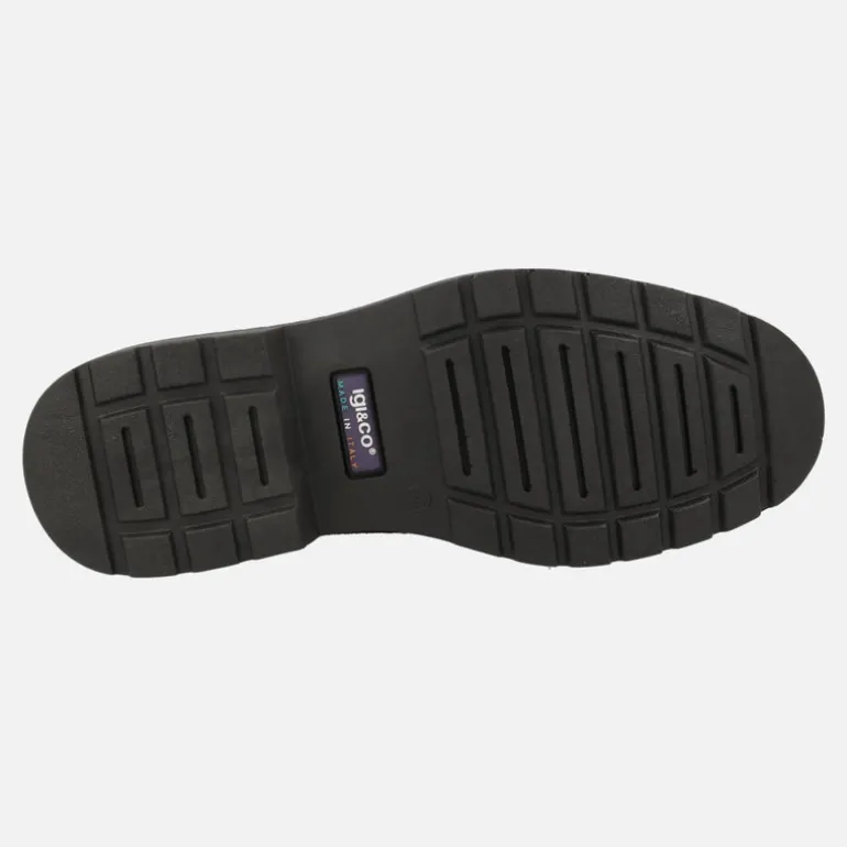 Botines de cordones para hombre en serraje marrón con membrana GORE-TEX