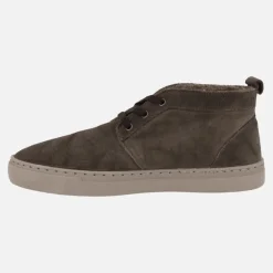 Botines de serraje con cordones para hombre Adur