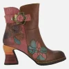Botines de tacón Laura Vita Eleao 02 camel