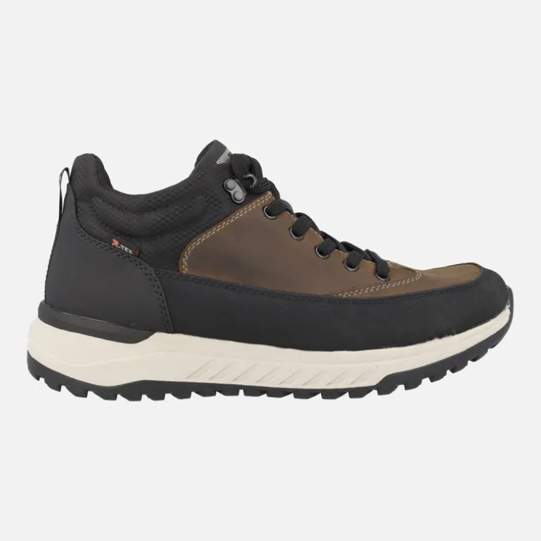 Botines deportivos con cordones para hombre con membrana Rieker-tex