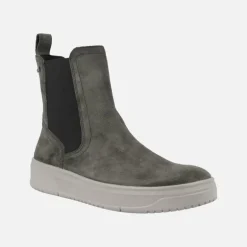 Botines en piel serraje con membrana Gore-tex
