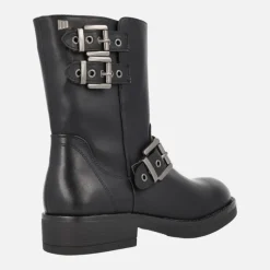 Botines negros de estilo motero Bruna