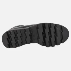 Botines negros de piel con membrana impermeable WONDERDRY