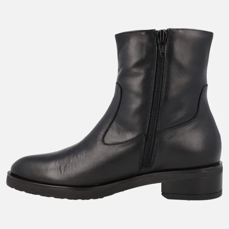 Botines negros de piel Samantha de Wonders
