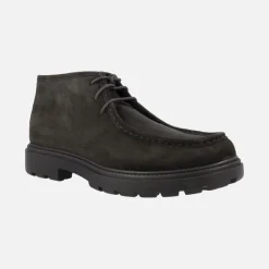 Botines para hombre transpirables en serraje Marrón Spherica EC7