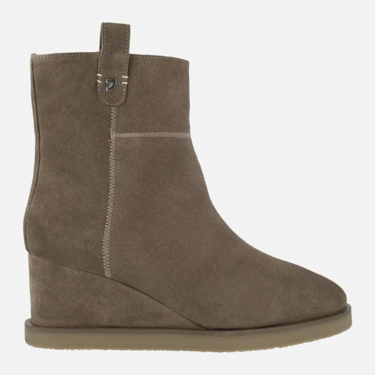 Botines para mujer en serraje Gioseppo Doland con cuña media