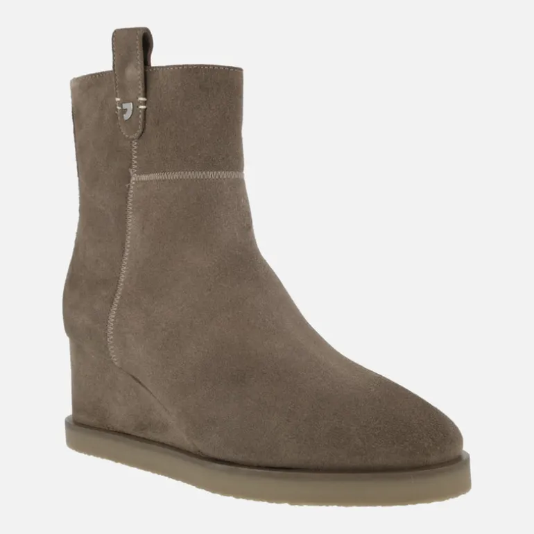 Botines para mujer en serraje Gioseppo Doland con cuña media