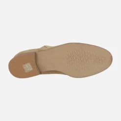 Botines tobilleros estilo chelsea en serraje camel