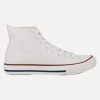 Botines Tribu Basket Lona blancos de Victoria