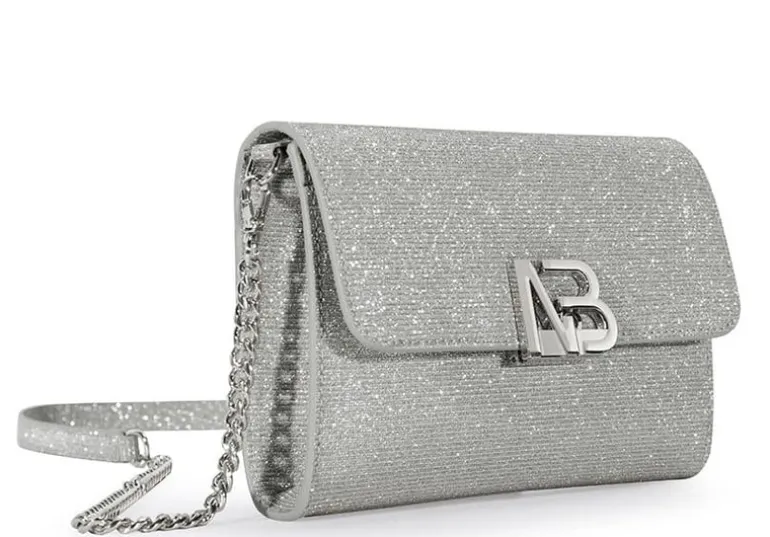 Carteras de mano Estoril en tejido brillo