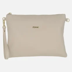 Carteras de piel con cremallera Femme