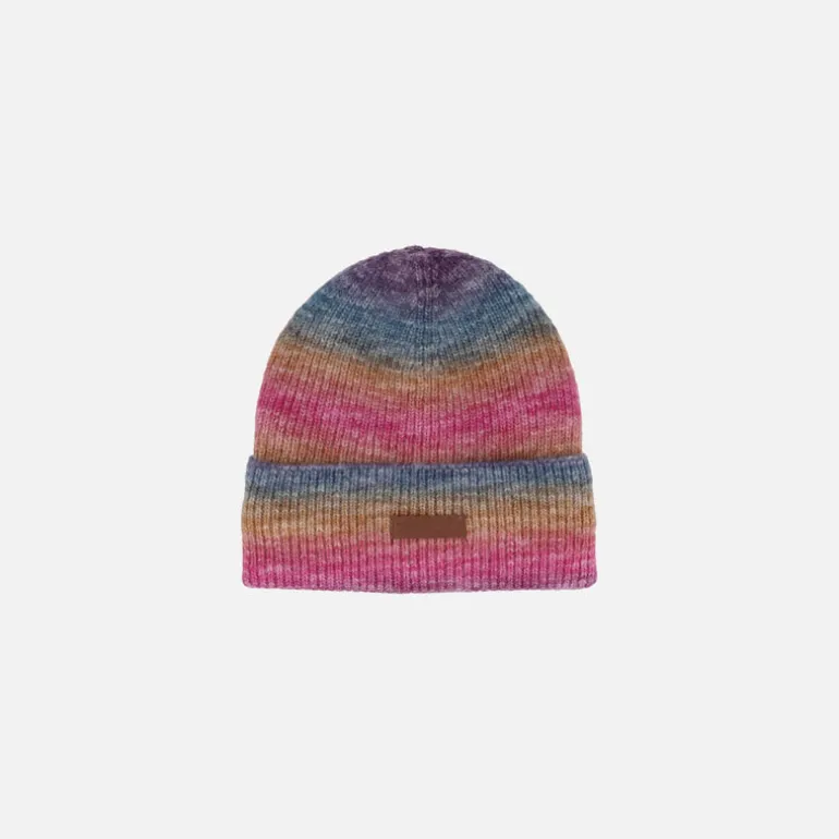 Conjunto Caramelo de cuello y bufanda multicolor