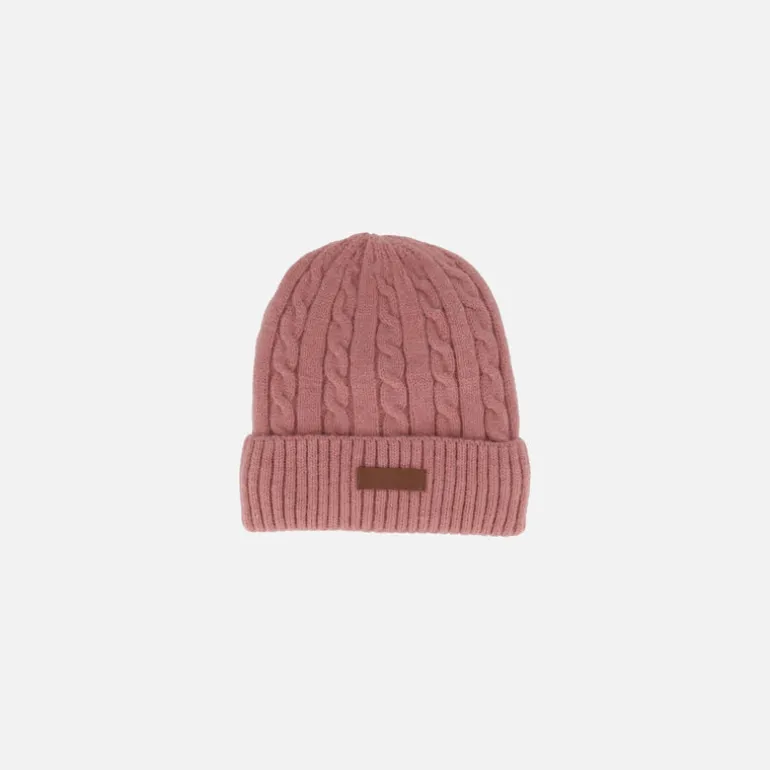 Conjunto de punto Caramelo de gorro bufanda y guantes