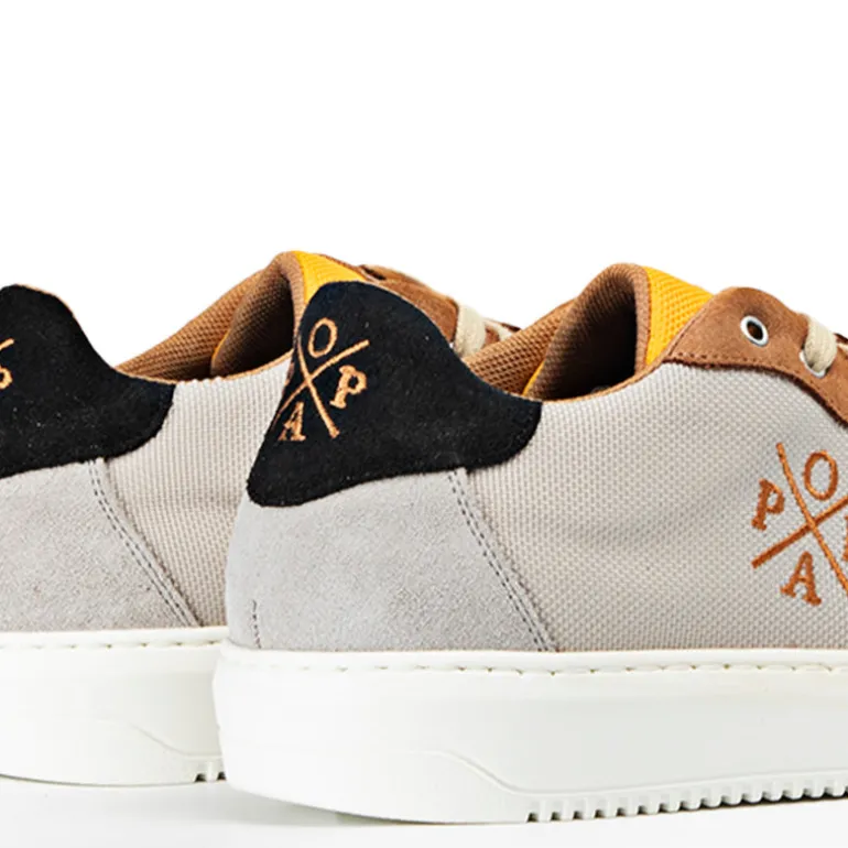 Deportivas para hombre Efetres nylon cuero