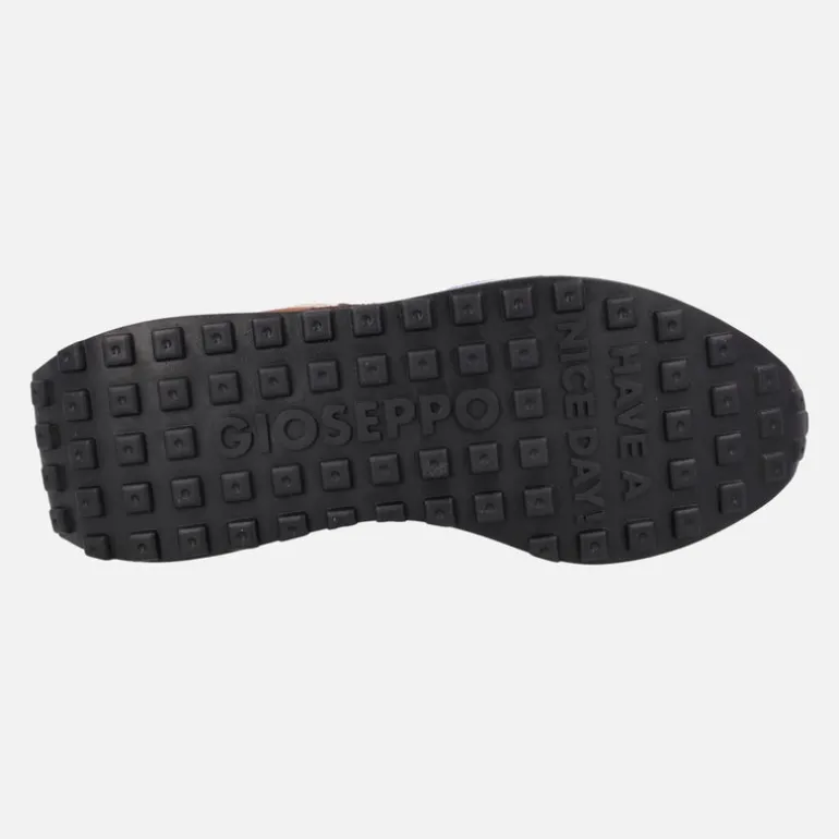 Deportivas retro Gioseppo Custer en combinado marrón