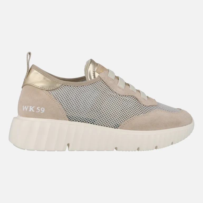 DEPORTIVAS TULSA EN TEJIDO REJILLA Y PIEL