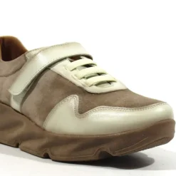 Deportivos combinados para mujer con velcro