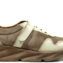 Deportivos combinados para mujer con velcro