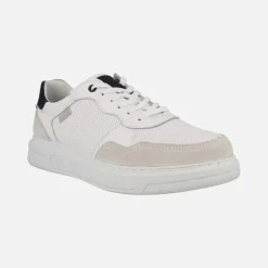 Deportivos confort en combinado blanco para hombre
