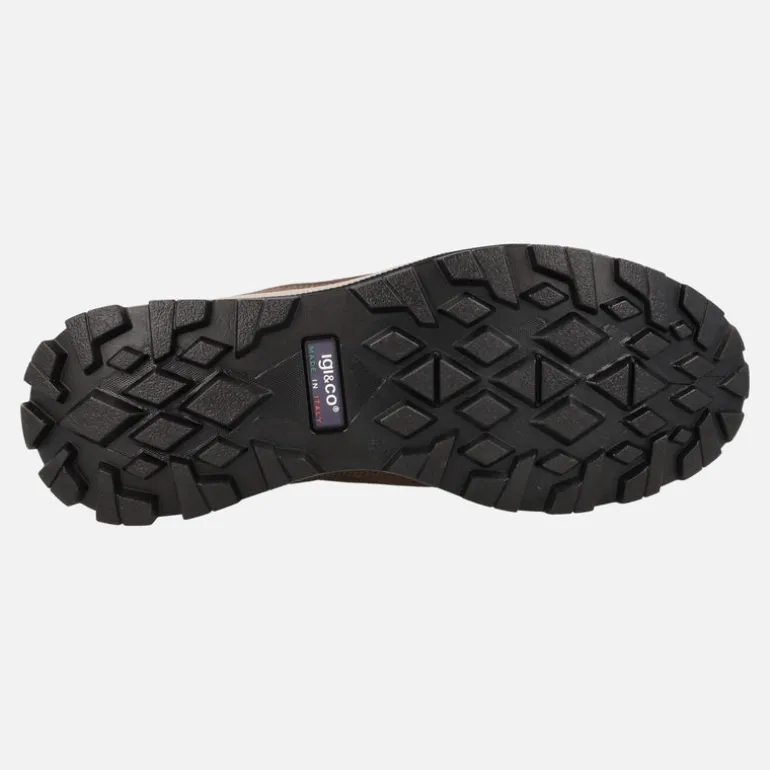 Deportivos de nobuck para hombre con cordones y membrana impermeable
