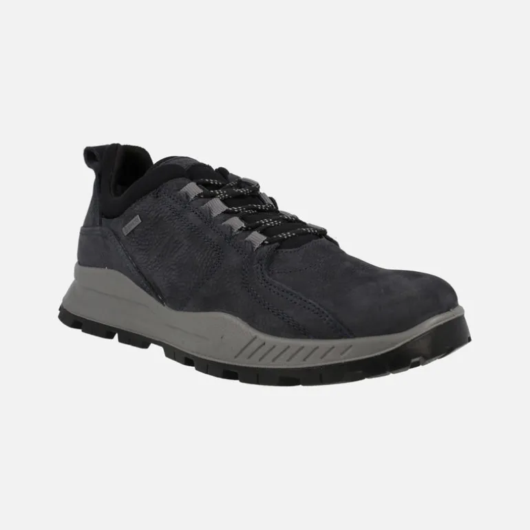 Deportivos de nobuck para hombre con cordones y membrana impermeable