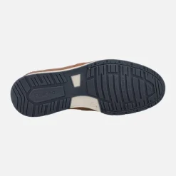 Deportivos de piel con cordones elásticos Jaden