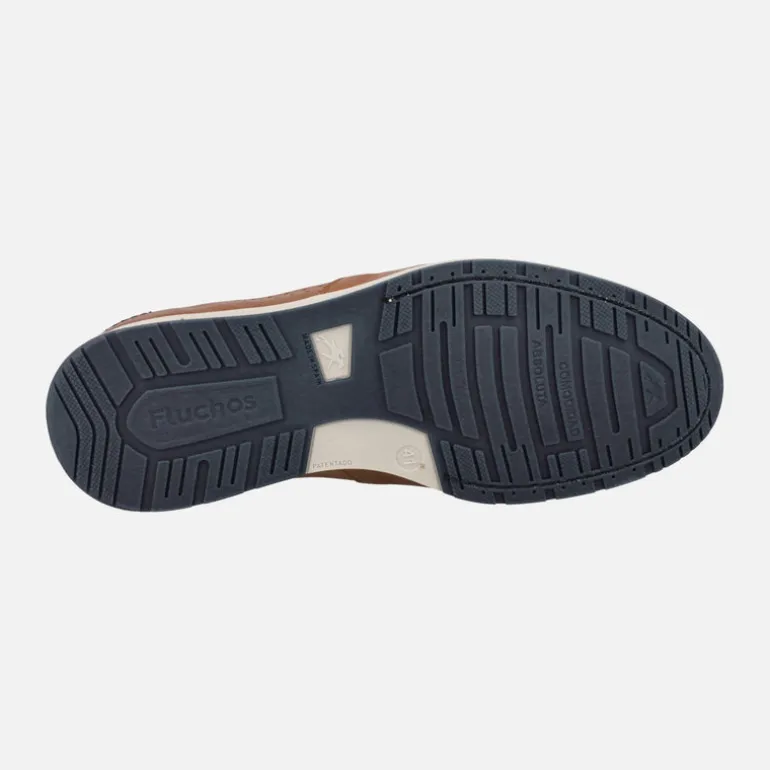 Deportivos de piel con cordones elásticos Jaden