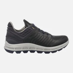 Deportivos Grisport para hombre en piel azul marino
