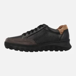 Deportivos negros de piel Flynn Velsport Graphite