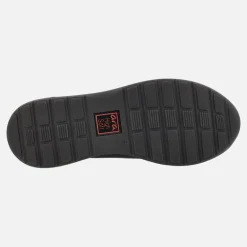 Deportivos negros de piel con cordones y membrana Gore-tex