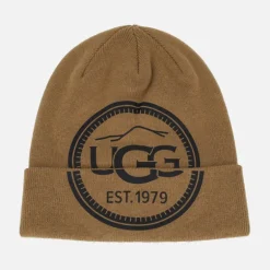 Gorros de punto para hombre UGG Mountain Logo Beanie