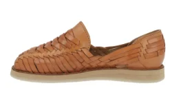 Huaraches trenzados con plataforma Sahuayo alto