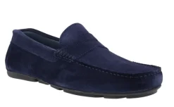 Kiowas con antifaz en serraje azul marino para hombre